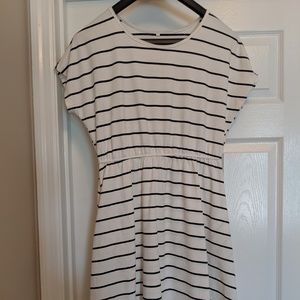 Black and White Stripe Dress